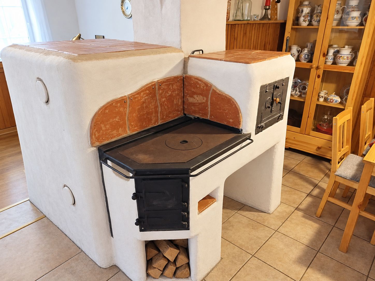 Sporák za pecou